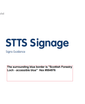 Strategic Timber Transport Scheme - Sign Guidance 2024-25